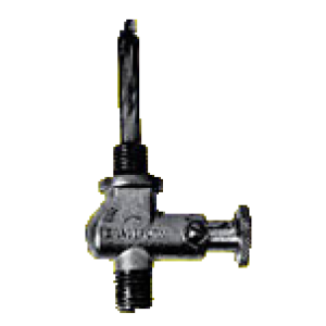 Brass push-pull & filter 1/8 - 7/16 bsp